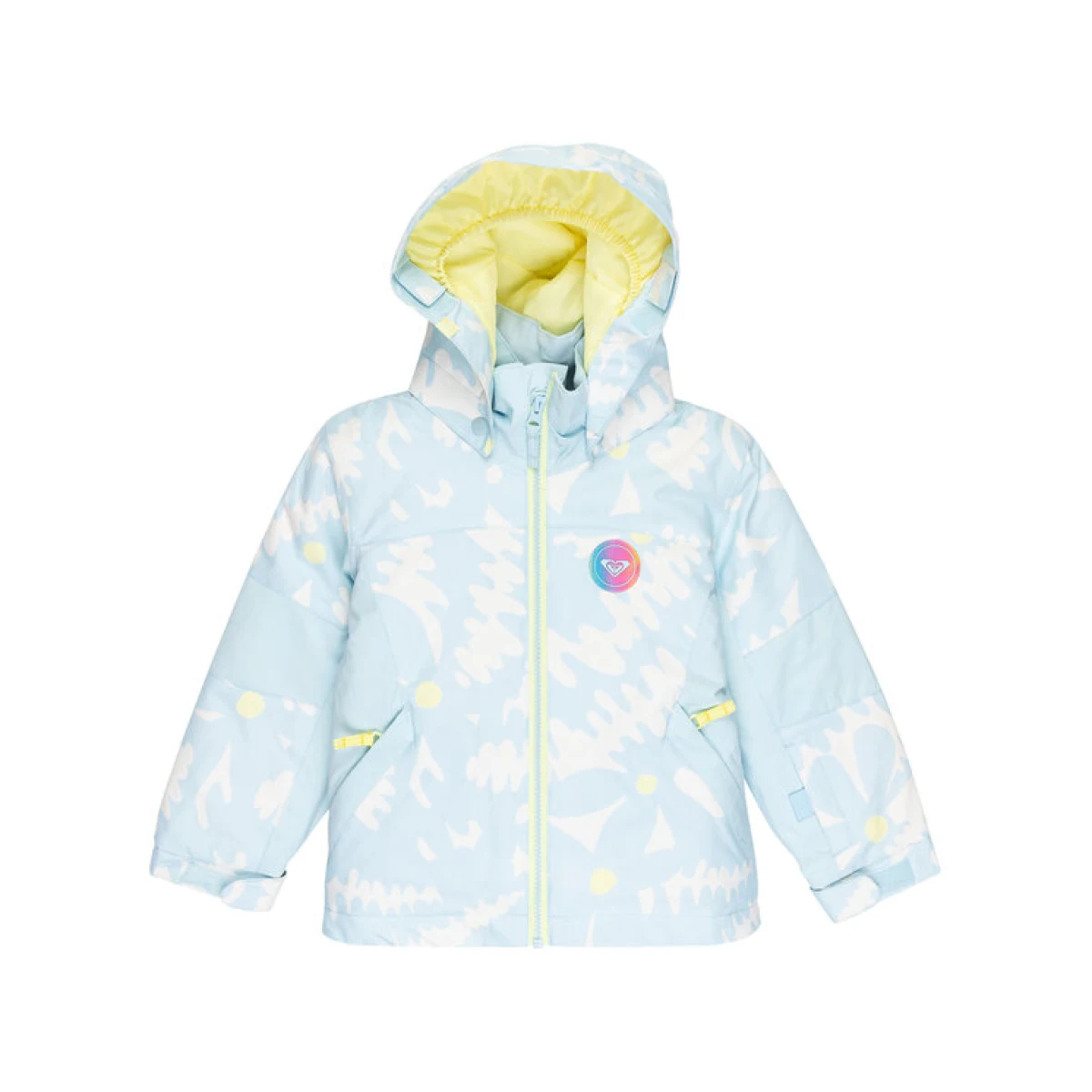 Roxy Smučarska jakna Snowy Tale ERLTJ03026 Roza Regular Fit · záber 2