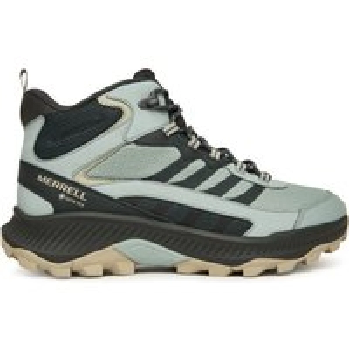Trekking čevlji Merrell Speed Strike 2 Mid GORE-TEX J038383 Siva · záber 1
