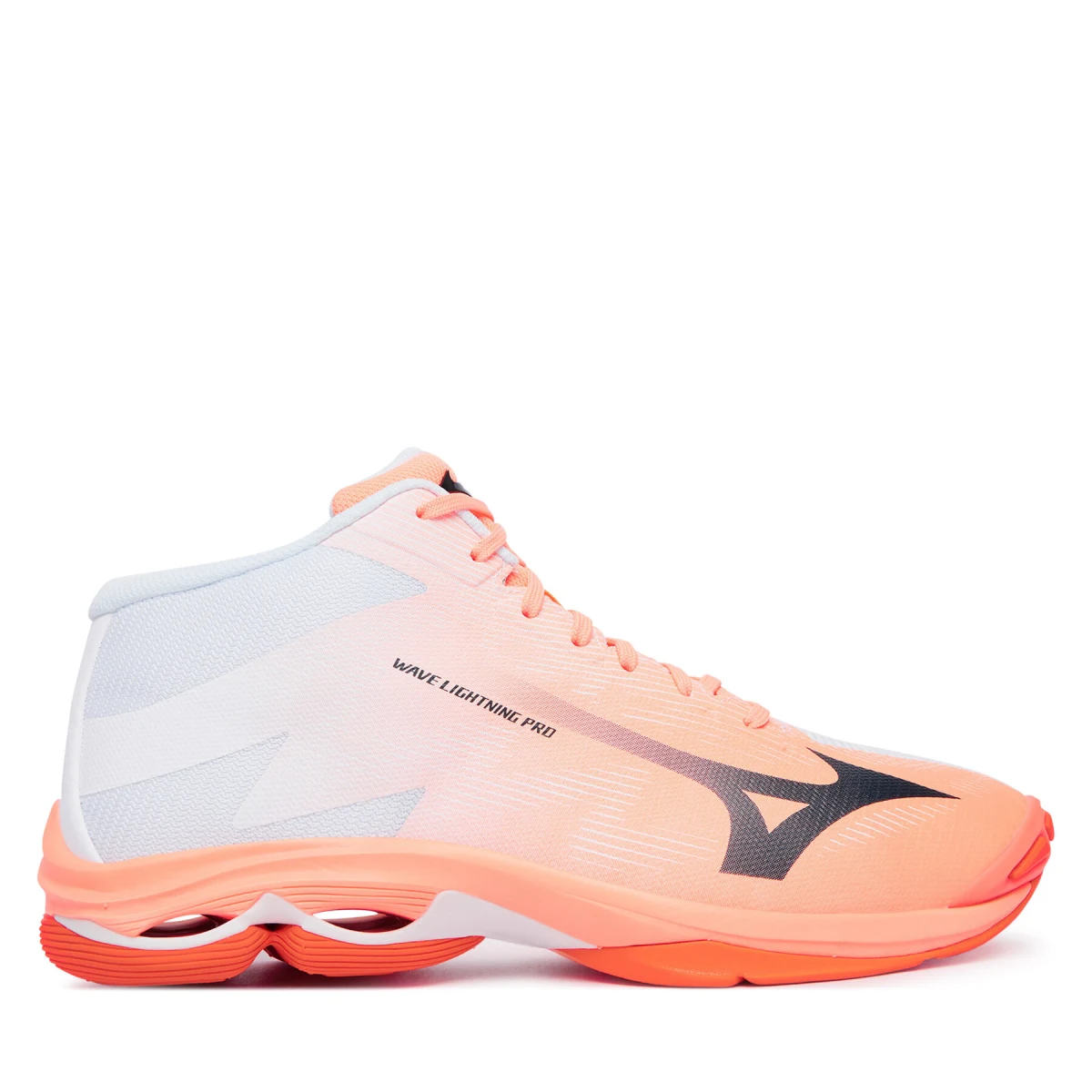 Čevlji za športe v zaprtih prostorih Mizuno Wave Lightning Pro Mid V1GA2665 Koral - Velikost: 42 | Starostna skupina: Odrasli | Spol: Moški · záber 2