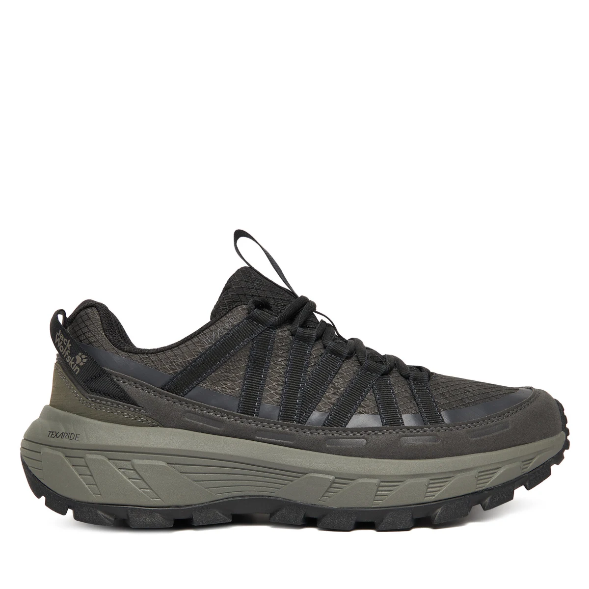 Trekking čevlji Jack Wolfskin Wild Hike Texapore Low M A65581 6156 Črna - Velikost: 37,5 | Barva: čierna | Starostna skupina: Odrasli | Spol: Ženski · záber 2