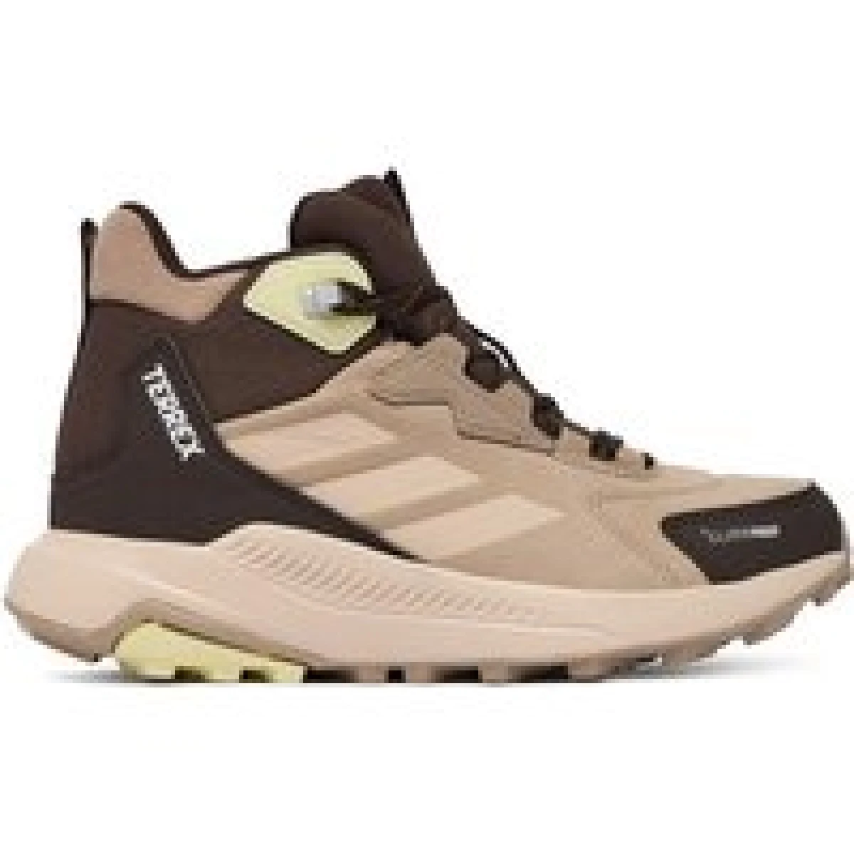 Trekking čevlji adidas Terrex Anylander Leather Mid Climaproof Hiking Shoes KJ6790 Rjava · záber 1