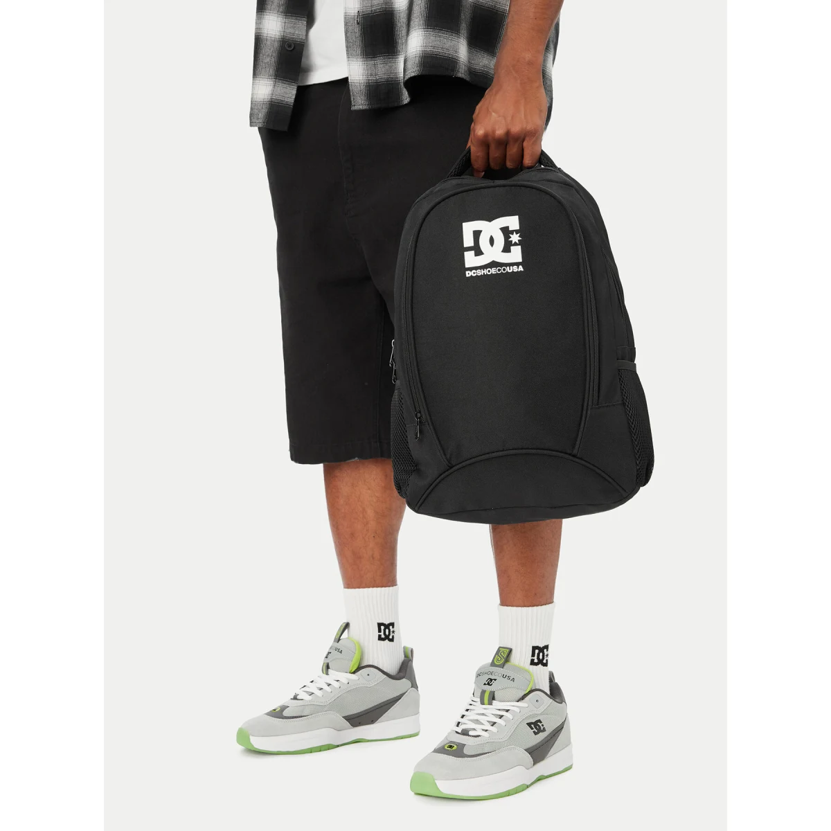 Nahrbtnik DC Shoes WBEOHP-DCI-P-002-10 Siva · záber 2