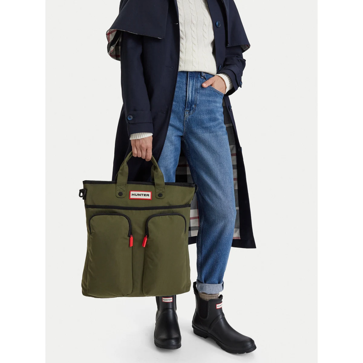 Potovalni nahrbtnik Hunter CEO-HTR-B-006-08 Khaki · záber 2