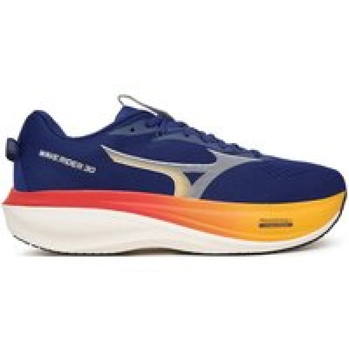Mizuno Tekaški čevlji Wave Rider 30 J1GM2620 Mornarsko modra - Velikost: 42,5 | Barva: modrá | Starostna skupina: Odrasli | Spol: Moški · záber 1