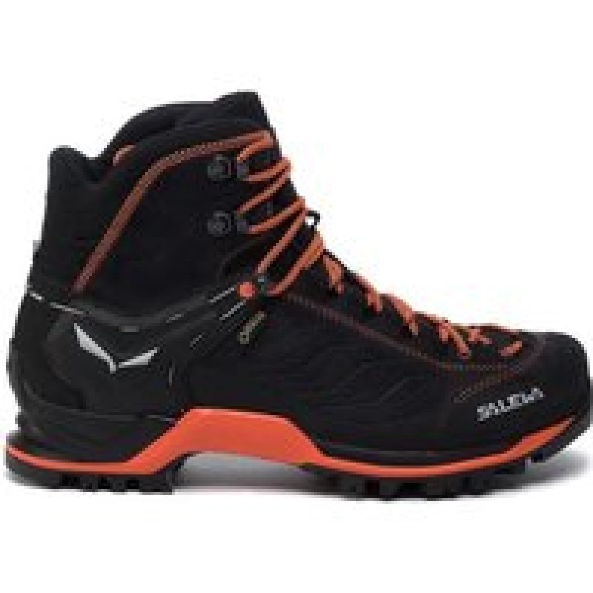 Trekking čevlji Salewa Mtn Trainer Mid Gtx GORE-TEX 63458-0985 Črna - Velikost: 44,5 | Barva: čierna | Starostna skupina: Odrasli | Spol: Moški · záber 3