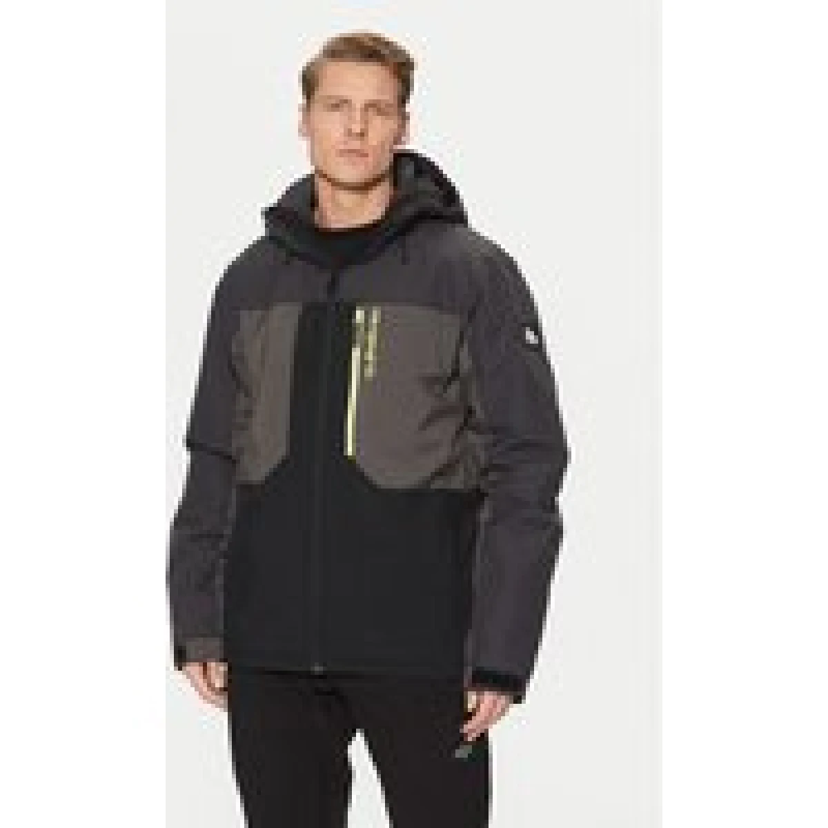 Quiksilver Smučarska jakna Dawson EQYTJ03451 Zelena Slim Fit · záber 1