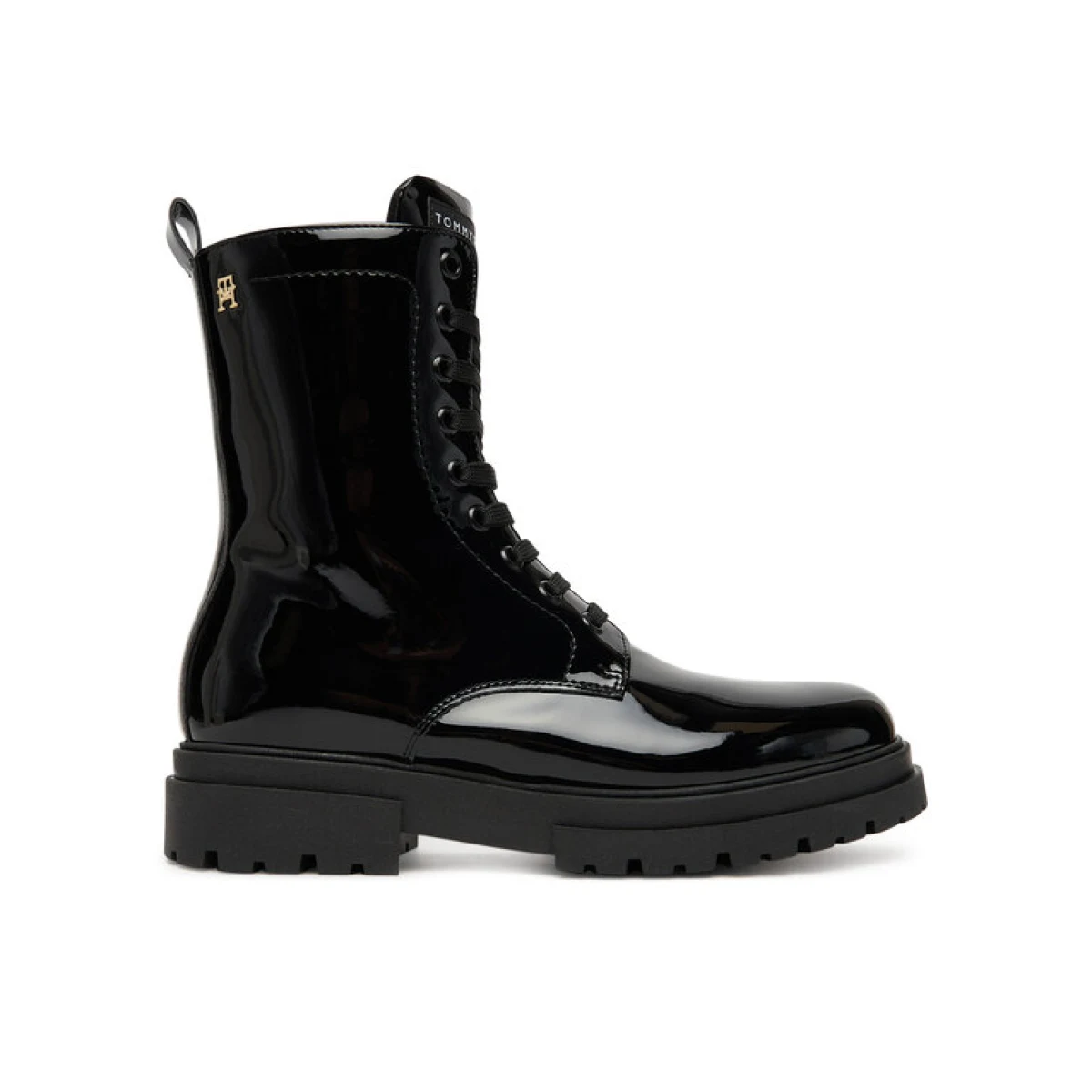 Tommy Hilfiger Pohodni čevlji Lace-Up Bootie T4A5-34025-0775 D Črna - Velikost: 36 | Barva: čierna | Starostna skupina: Odrasli | Spol: Otroški · záber 2