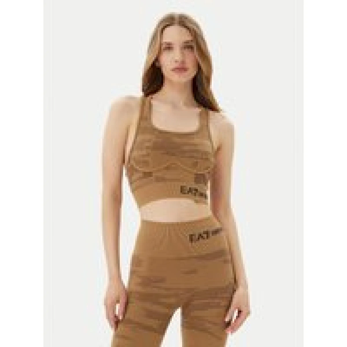 EA7 Emporio Armani Špotni nedrček 7W000517 AF13714 U6054 Rjava · záber 1