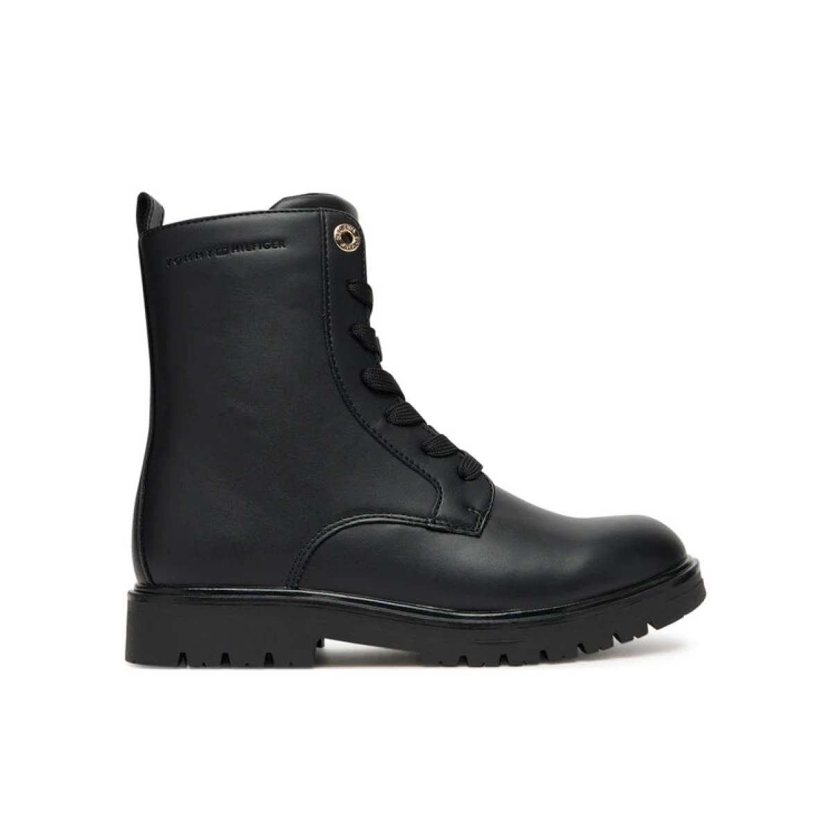 Tommy Hilfiger Pohodni čevlji Lace-Up Bootie T3A5-34012-1355 D Črna · záber 2