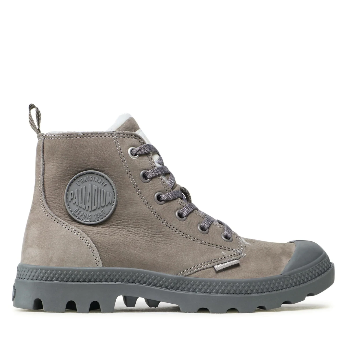 Pohodni čevlji Palladium Pampa Hi Zip Wl 95982-055-M Siva · záber 2