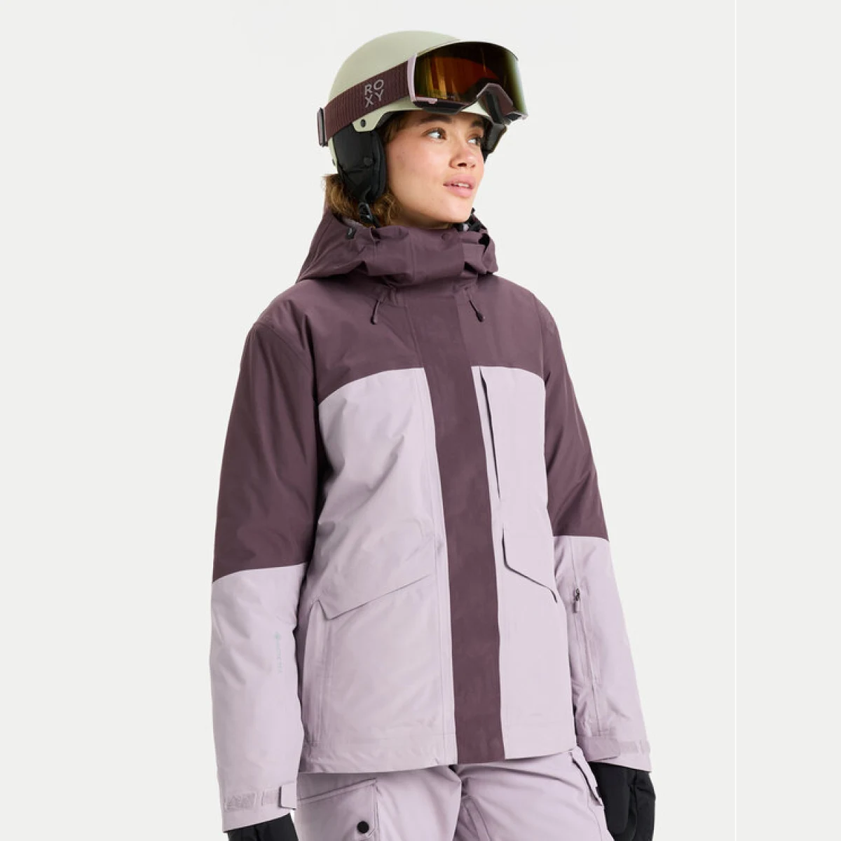 Roxy Smučarska jakna Gore-Tex Stormday ERJTJ03507 Vijolična Tailored Fit · záber 2