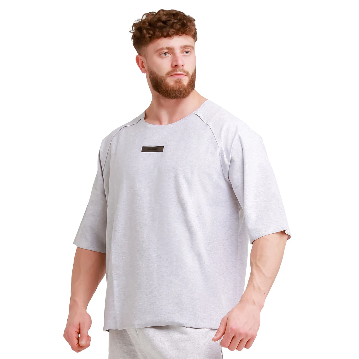 GymBeam Majica s kratkimi rokavi Unity Grey - Velikost: S | Barva: sivá | Starostna skupina: Odrasli | Teža: 0,31 g · záber 6