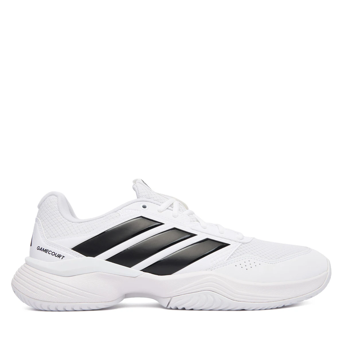 Čevlji za tenis adidas Gamecourt 3 All Court Tennis Shoes KI3595 Bela - Velikost: 44 ⅔ | Barva: biela | Starostna skupina: Odrasli | Spol: Moški · záber 2