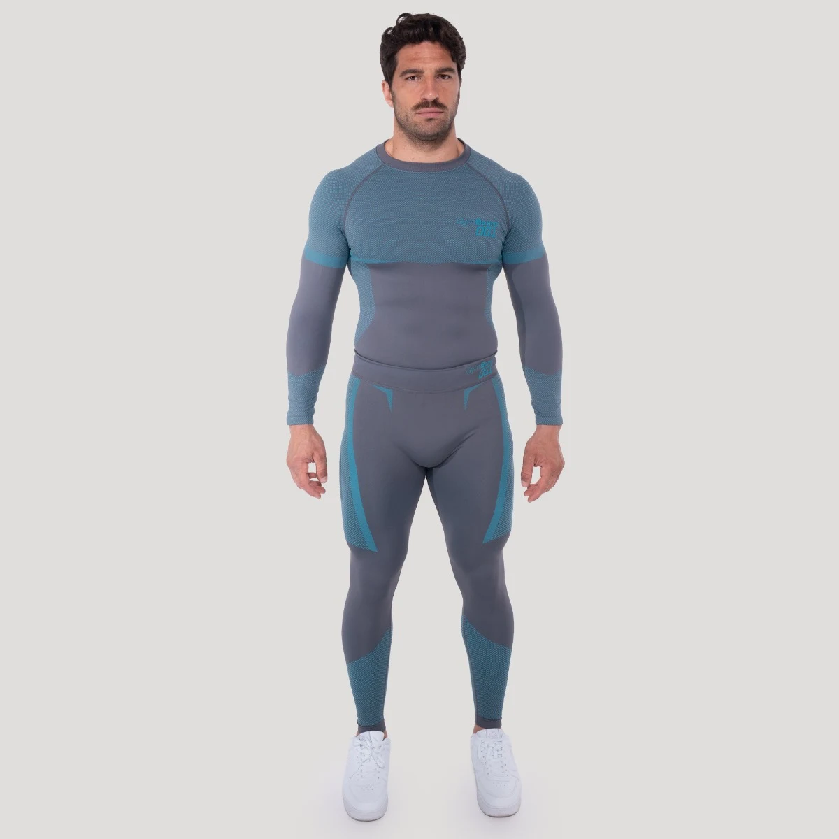 GymBeam Brezšivne pajkice OG1 Grey/Blue - Barva: modrá, sivá | Starostna skupina: Odrasli | Teža: 0,3 g | Pakiranje: 74 · záber 6