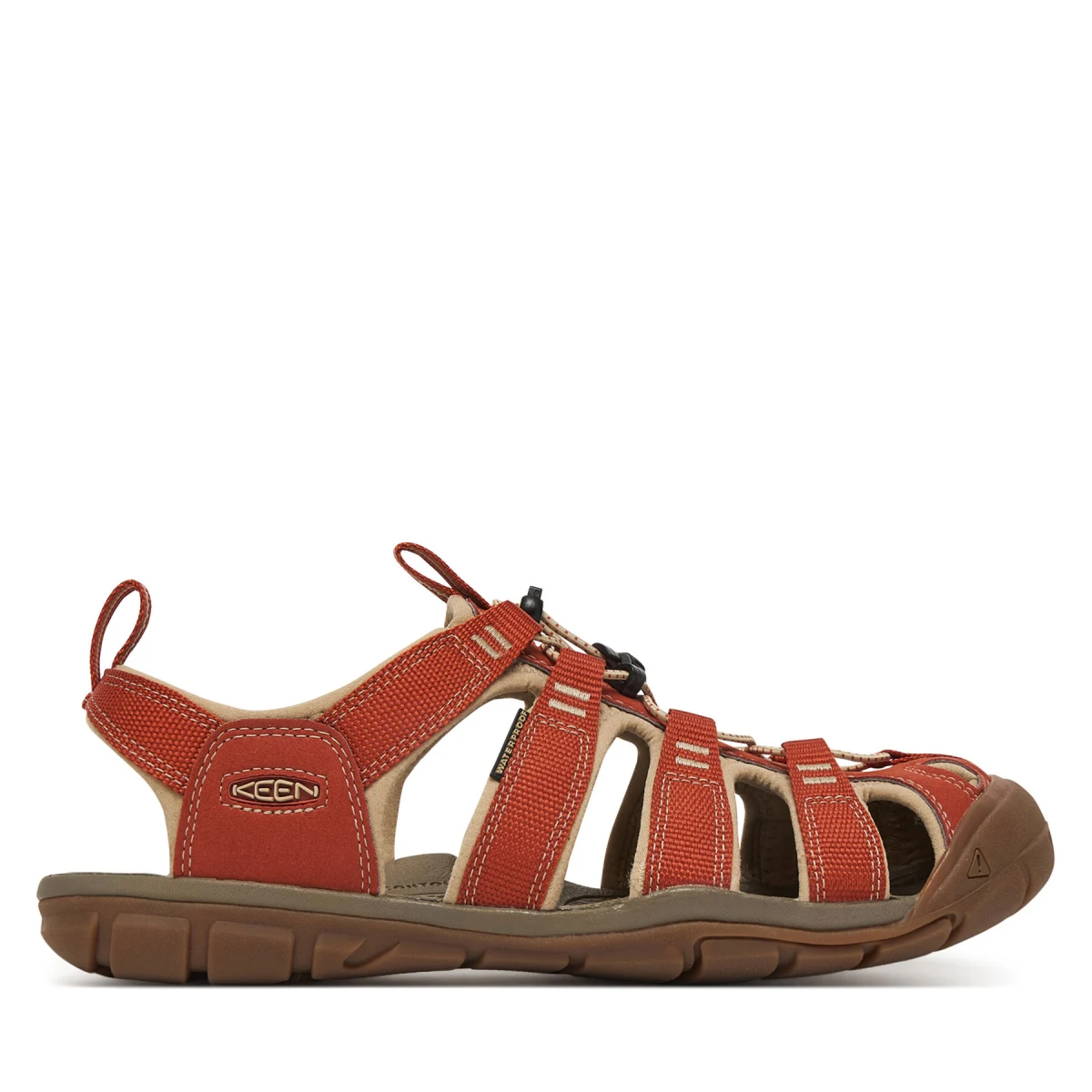 Sandali Keen CLEARWATER CNX BURNT BRICK/SAFAR 1032516 Rjava - Velikost: 43 · záber 2