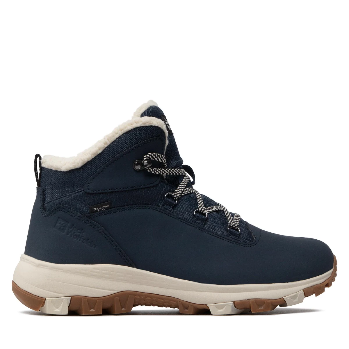 Trekking čevlji Jack Wolfskin Everquest Texapore Mid W 4053581 1171 080 Mornarsko modra · záber 2