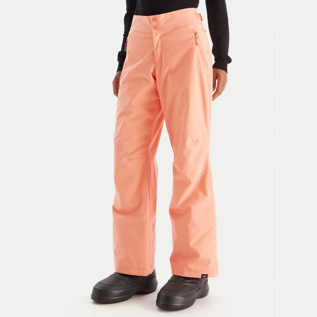 Roxy Smučarske hlače Snowy Crest PT ERJTP03301 Koral Regular Fit · záber 5