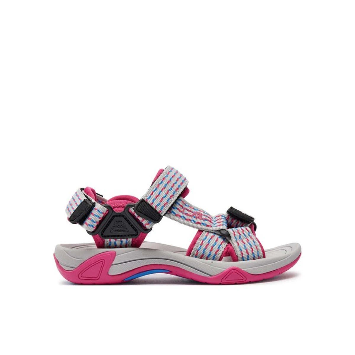 CMP Sandali Kids Hamal Hiking Sandal 38Q9954 Siva - Velikost: 34 | Barva: sivá | Starostna skupina: Odrasli | Spol: Otroški · záber 2