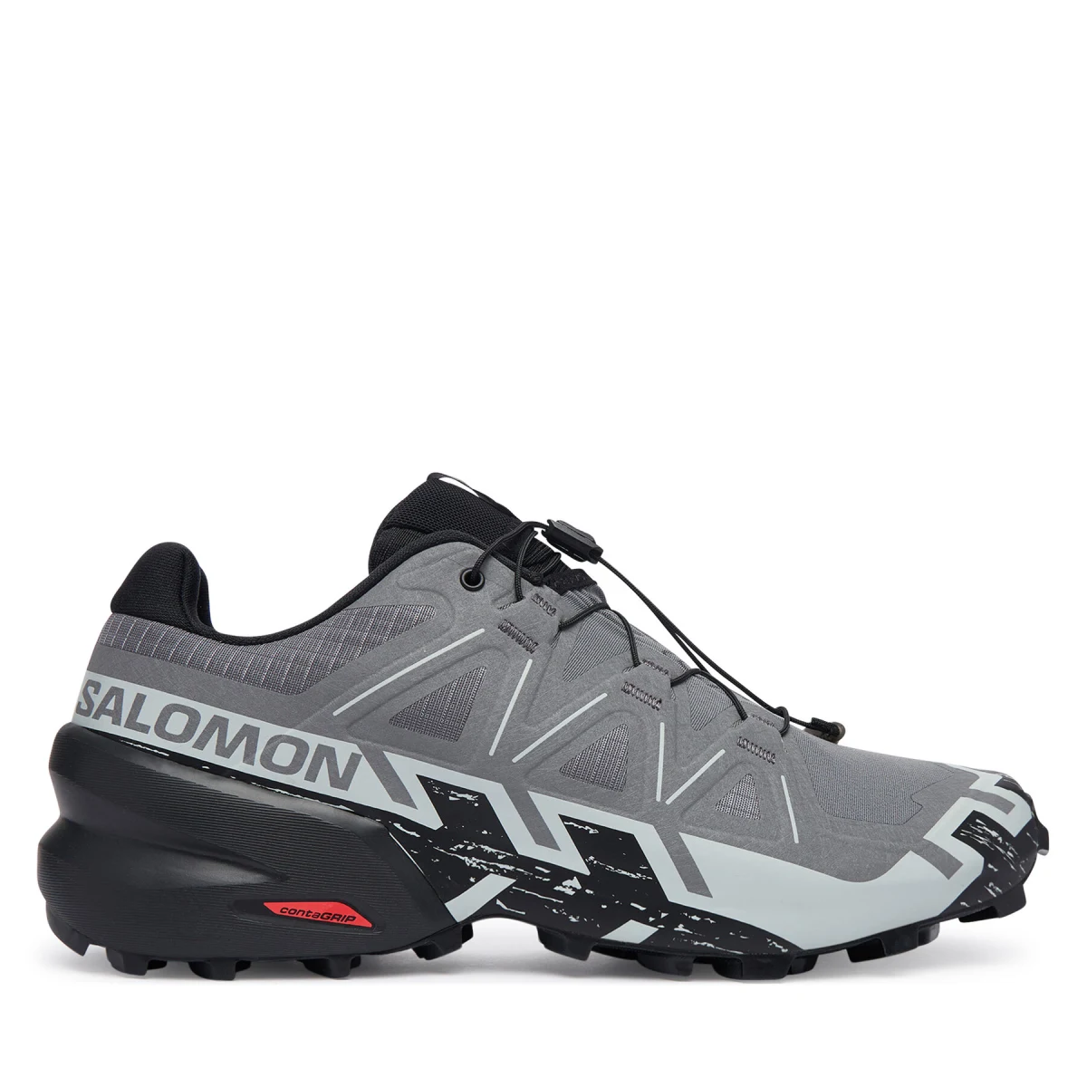 Tekaški čevlji Salomon Speedcross 6 Wide L41744100 Siva · záber 2