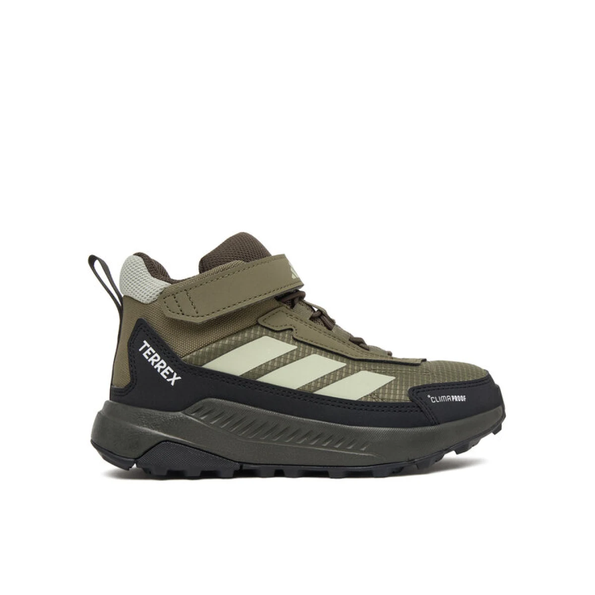 adidas Trekking čevlji Terrex Anylander Mid Climaproof Children Hiking Shoes KJ2671 Zelena · záber 2