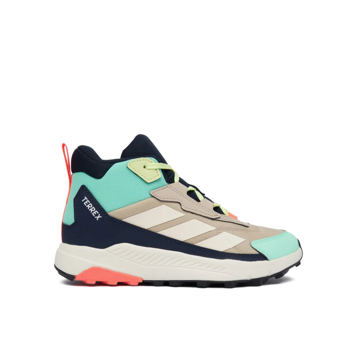 Trekking čevlji adidas Terrex Anylander Mid Junior Hiking Shoes JR9724 Pisana - Velikost: 39 ⅓ | Barva: viacfarebná | Starostna skupina: Odrasli | Spol: Ženski · záber 4