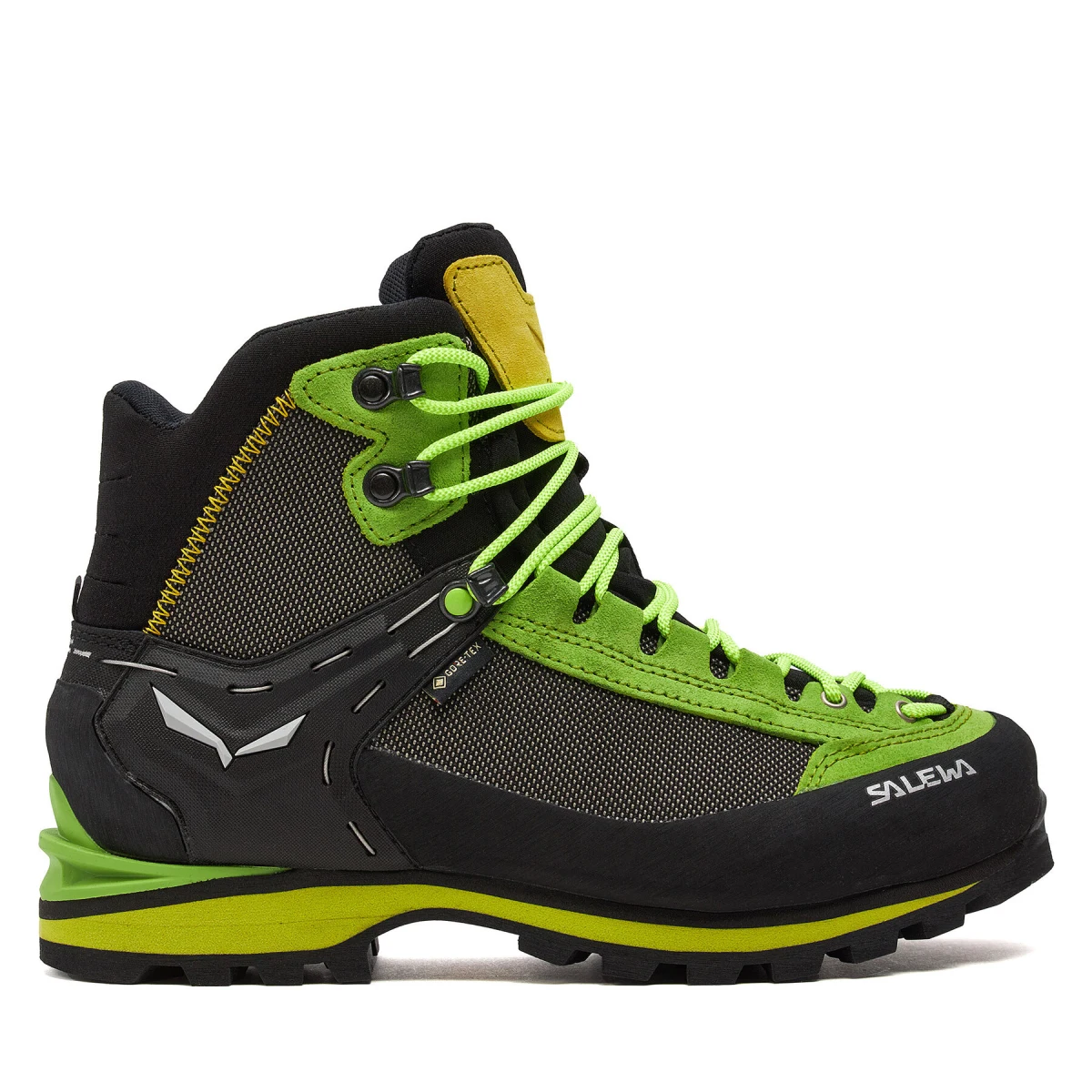 Trekking čevlji Salewa Crow Gtx GORE-TEX 61328-5320 Črna - Velikost: 46,5 | Barva: čierna | Starostna skupina: Odrasli | Spol: Moški · záber 2