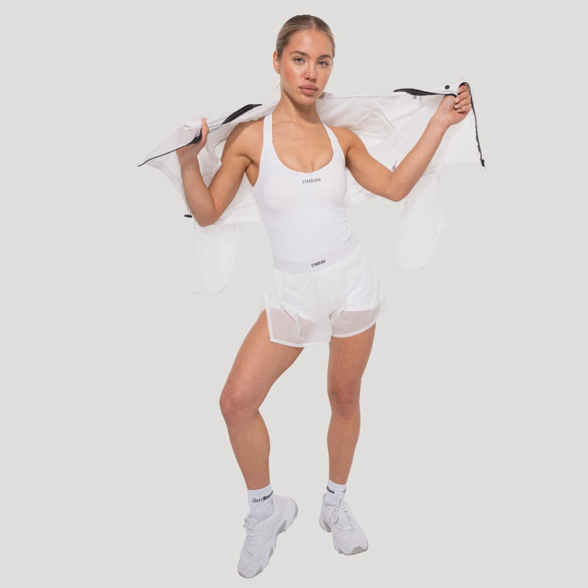 GymBeam Ženske kratke hlače Flow Black · záber 6