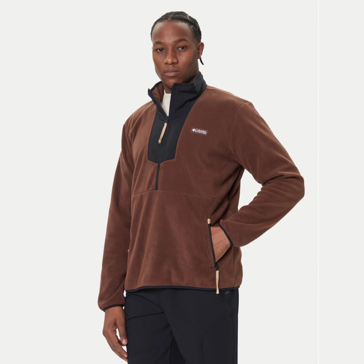 Columbia Flis Sequoia Grove™ 2095901 Rjava Regular Fit - Velikost: M | Barva: hnedá | Starostna skupina: Odrasli | Spol: Moški · záber 2