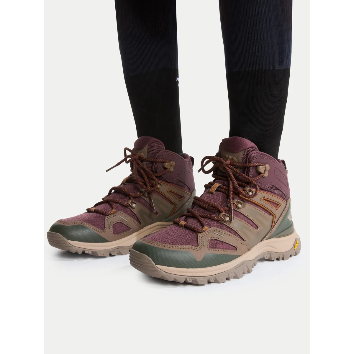 Trekking čevlji The North Face Hedgehog Mid Gtx NF0A8AACDUR1 Vijolična - Velikost: 40,5 | Barva: fialová | Starostna skupina: Odrasli | Spol: Ženski · záber 2