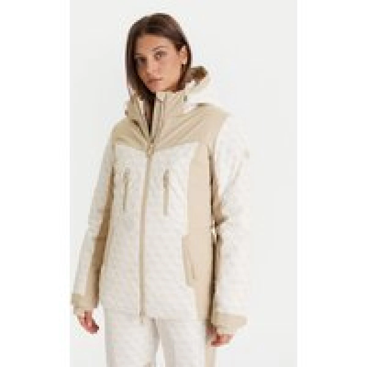 Guess Smučarska jakna W5BL77 W3272 Bež Regular Fit · záber 1