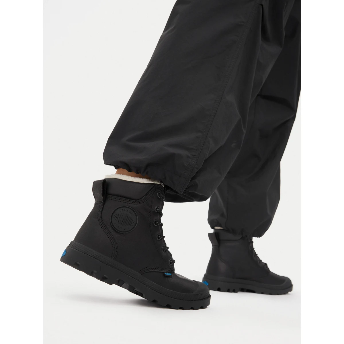 Pohodni čevlji Palladium Pampa Sport Cuff WPS 72992-001-M Črna - Velikost: 37 | Barva: čierna | Starostna skupina: Odrasli | Spol: Ženski · záber 2