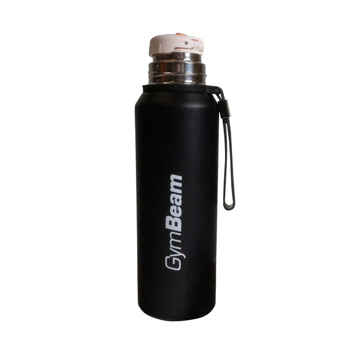 GymBeam Vakuumska flaška Steel Black 1000 ml · záber 6