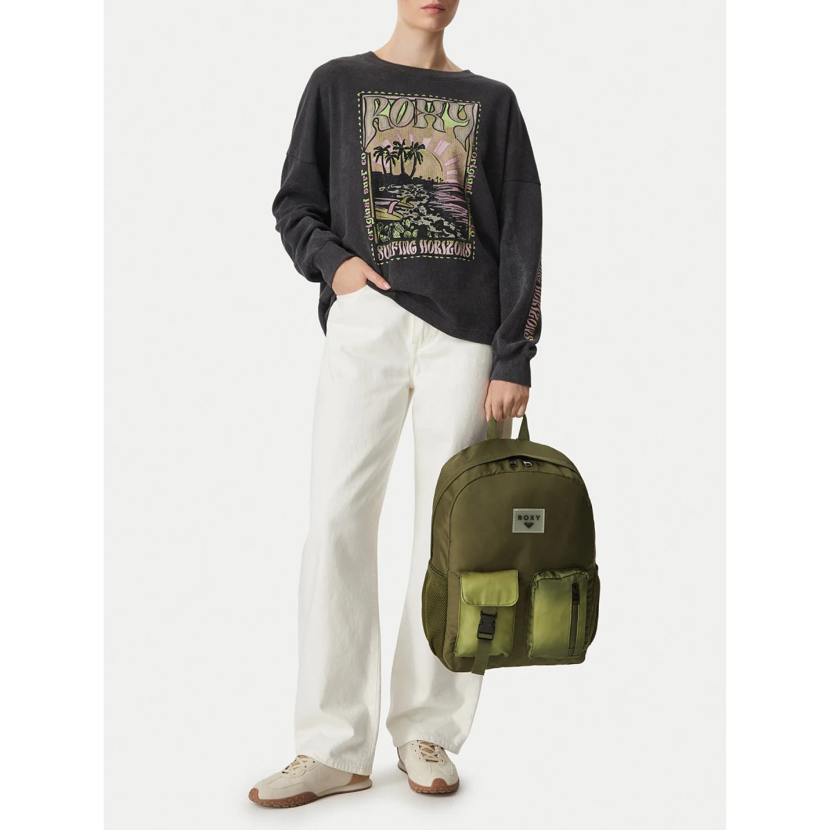 Nahrbtnik Roxy CWBEO-ROXY-P-004-10 Khaki · záber 2