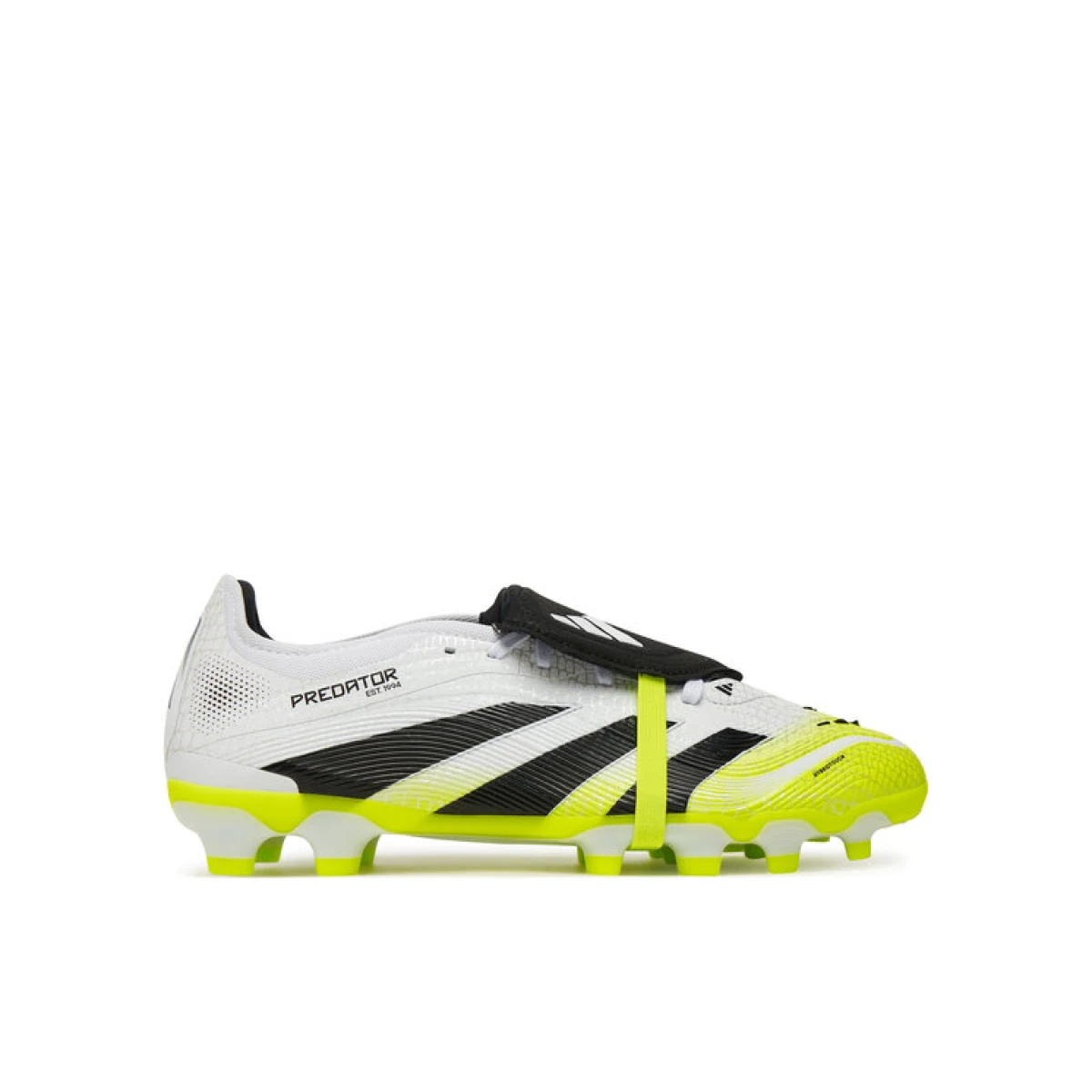 adidas Čevlji za nagomet Predator Pro Fold-Over Tongue Multi-Ground JS4074 Bela - Velikost: 46 ⅔ | Barva: biela | Starostna skupina: Odrasli | Spol: Moški · záber 2