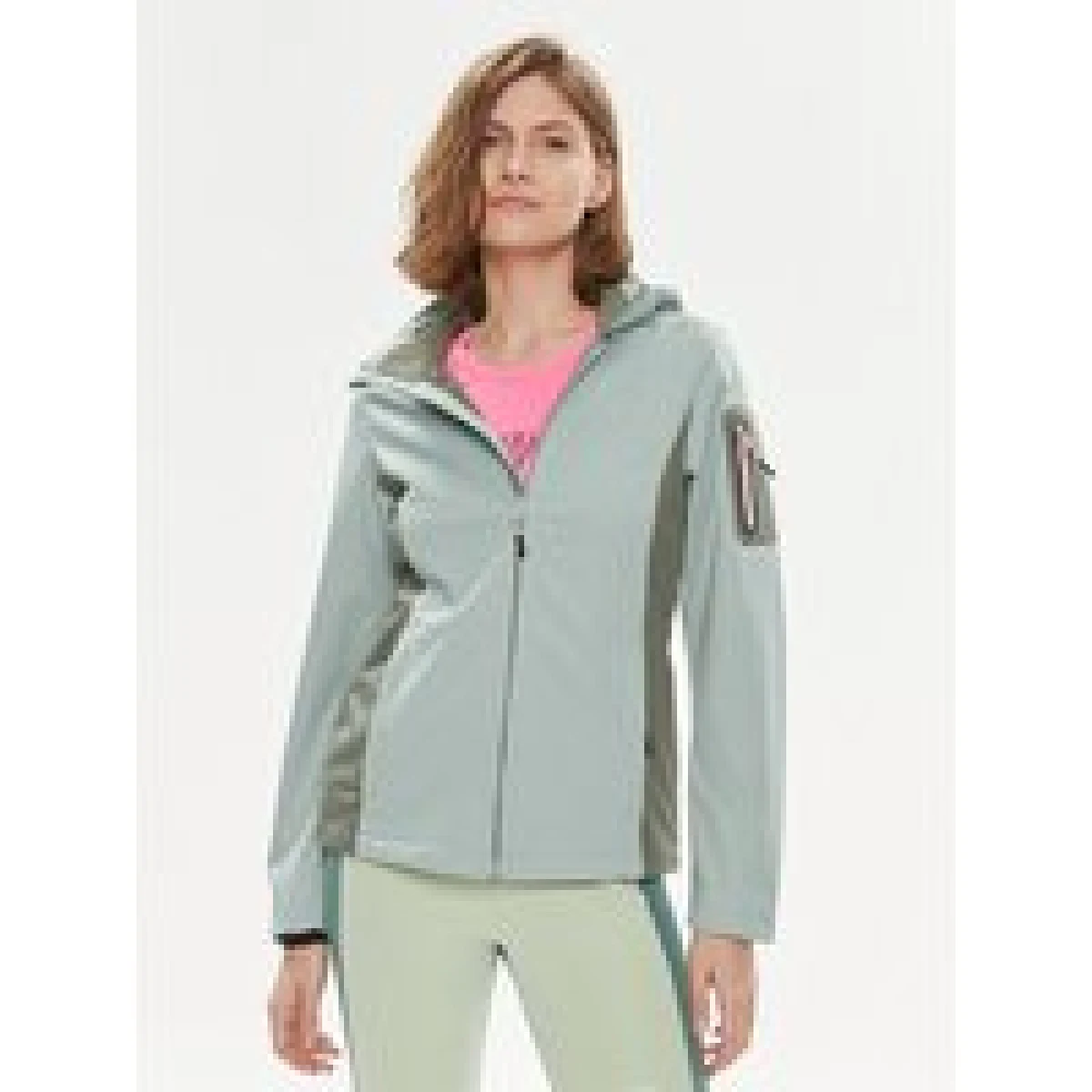 CMP Dežna jakna 39A5016 Zelena Regular Fit · záber 1