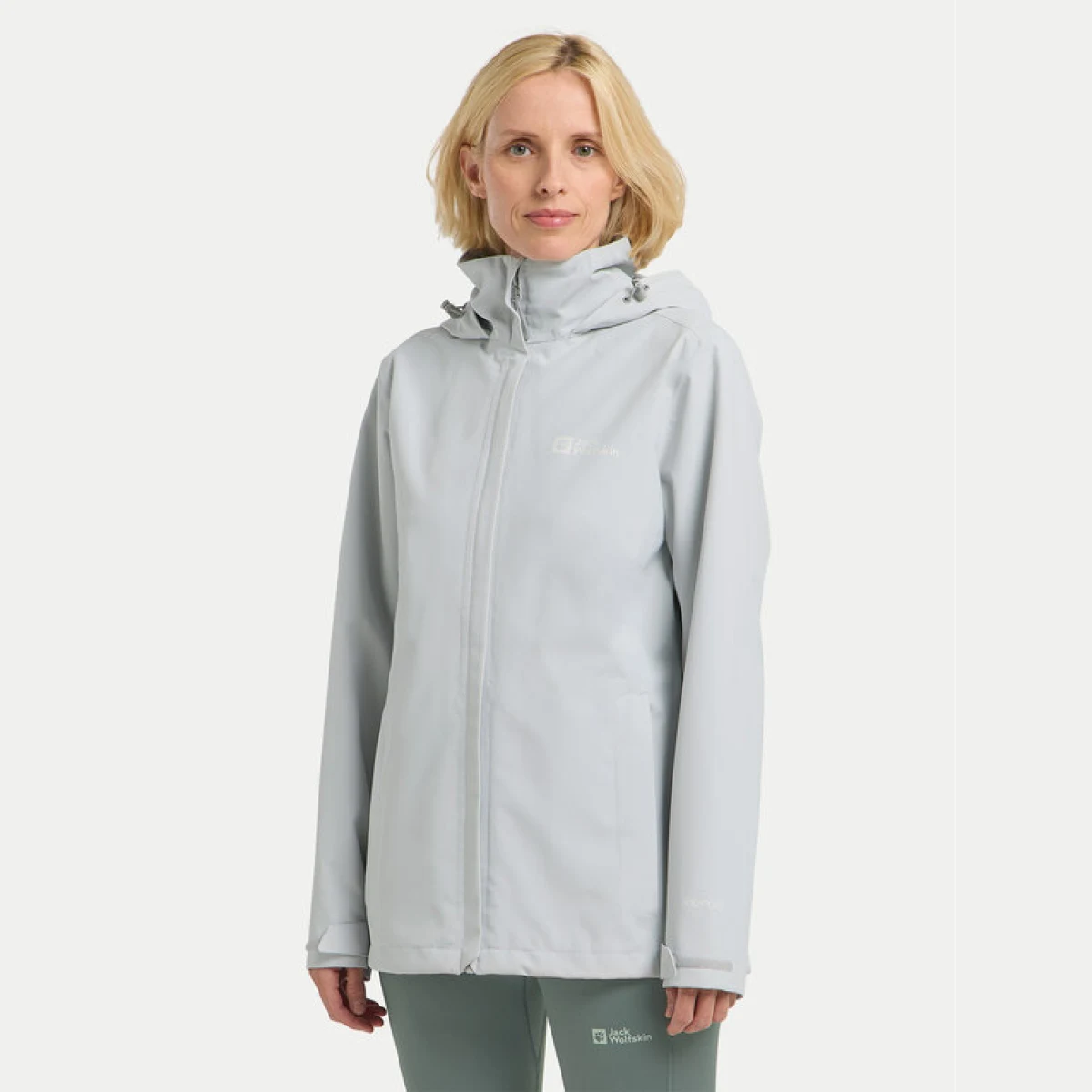 Jack Wolfskin Pohodna jakna Trailtime 2l A63902 Zelena Regular Fit · záber 2