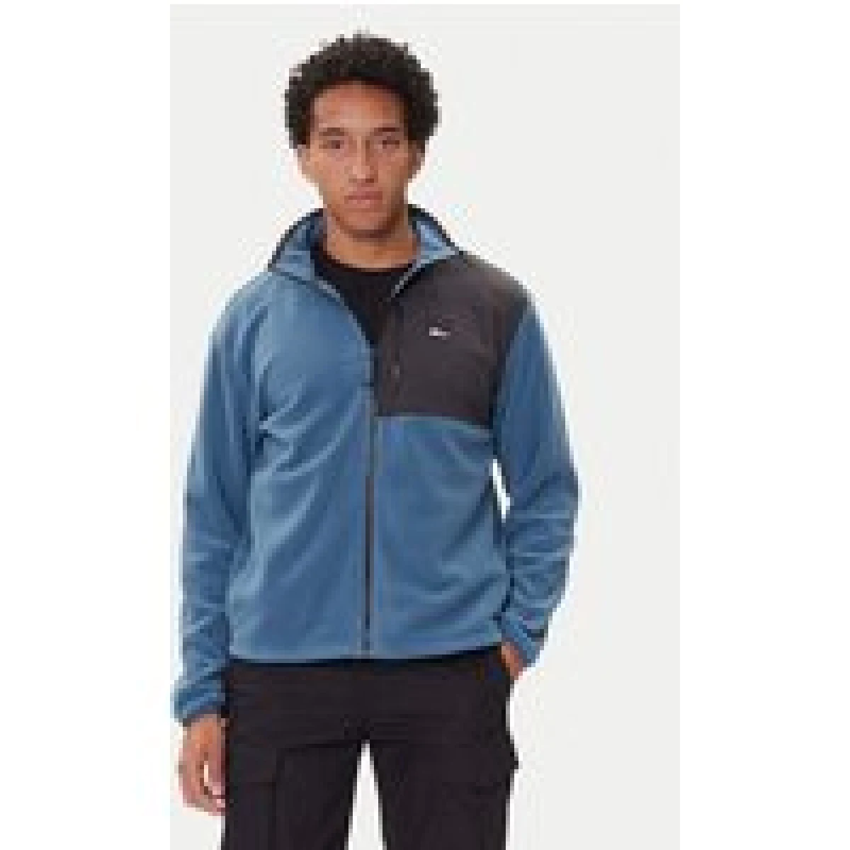 Jack Wolfskin Flis Sumetro Fz A64108 Modra Relaxed Fit · záber 1