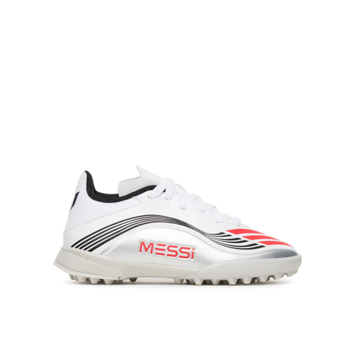 adidas Čevlji za nagomet F50 Messi League JP7456 Bela - Velikost: 37 ⅓ | Barva: biela | Starostna skupina: Odrasli | Spol: Otroški · záber 2