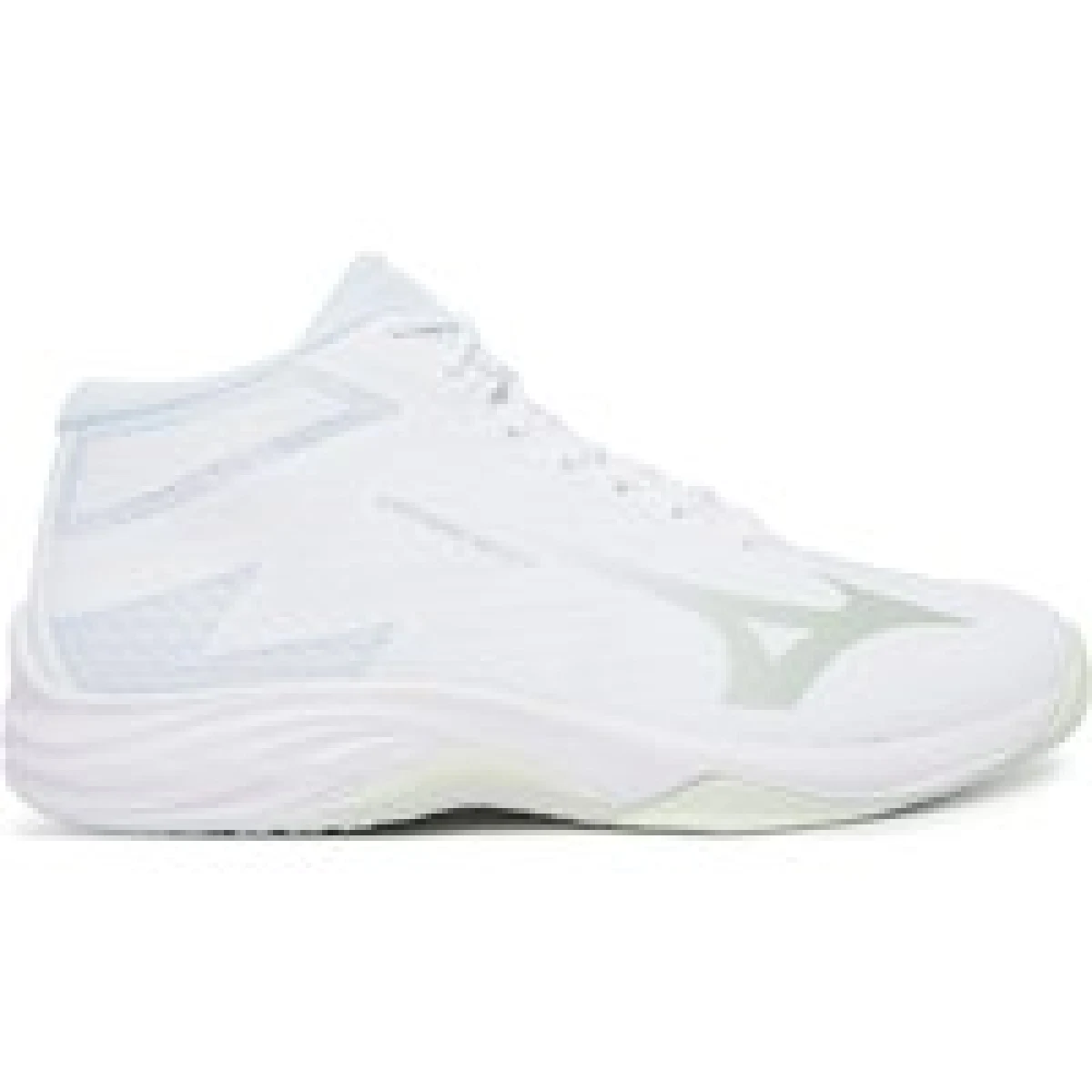 Mizuno Čevlji za športe v zaprtih prostorih Lightning Select Mid V1GC2675 Bela - Velikost: 37 | Barva: biela | Starostna skupina: Odrasli | Spol: Ženski · záber 3