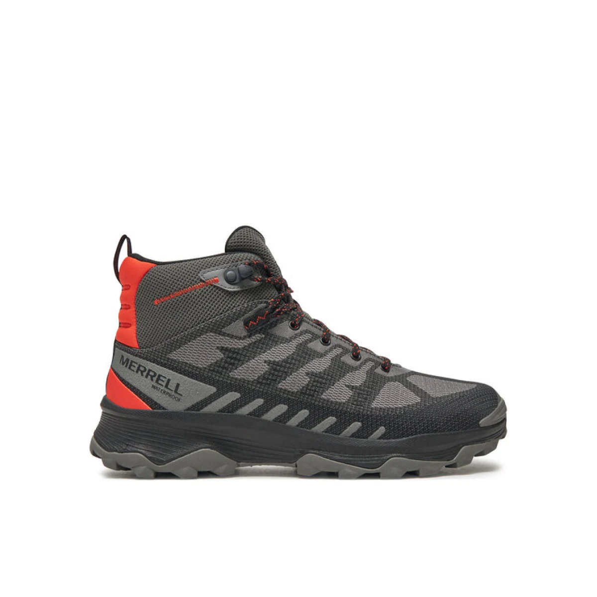Merrell Trekking čevlji Speed Mid Wp J038115 Siva - Velikost: 46,5 | Barva: sivá | Starostna skupina: Odrasli | Spol: Moški · záber 2