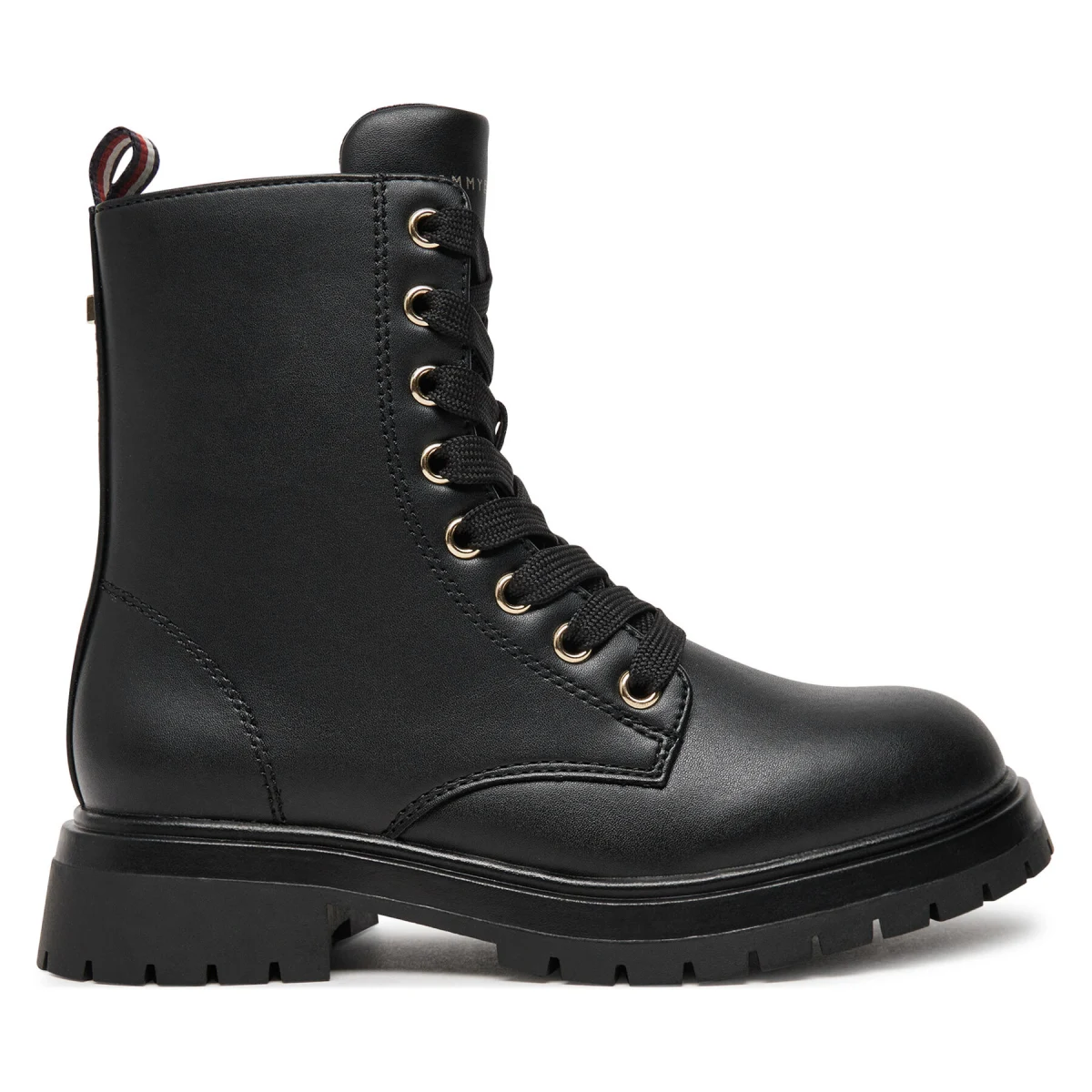 Pohodni čevlji Tommy Hilfiger Lace-Up Bootie T3A5-33569-1351 M Črna · záber 2