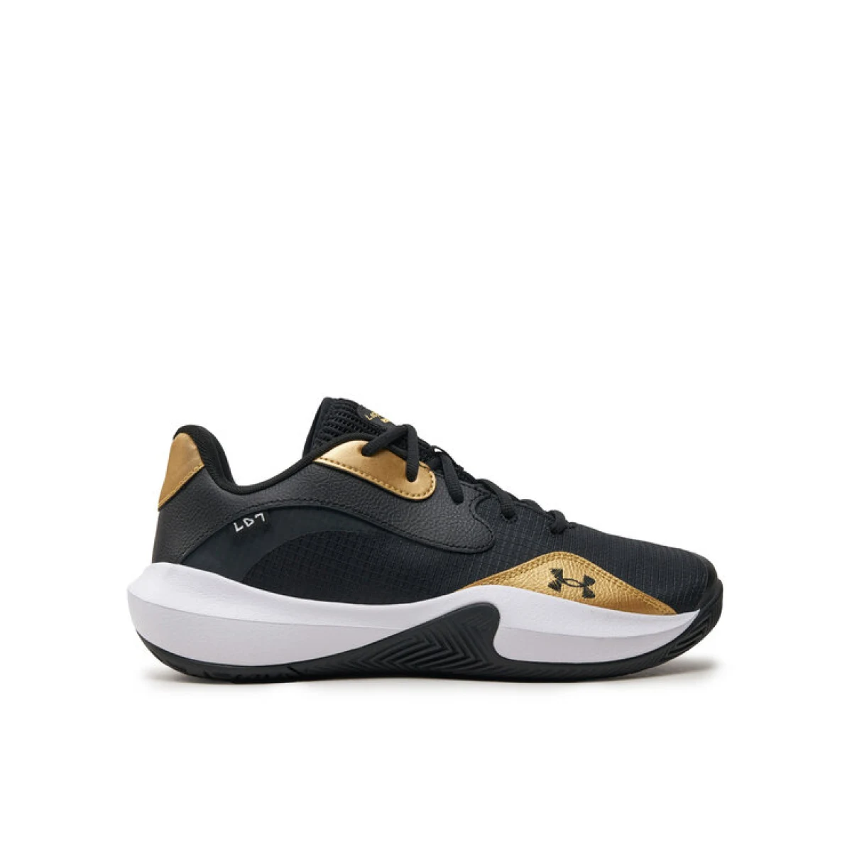 Under Armour Čevlji za košarko UA Lockdown 7 Low 3027646 Črna · záber 2