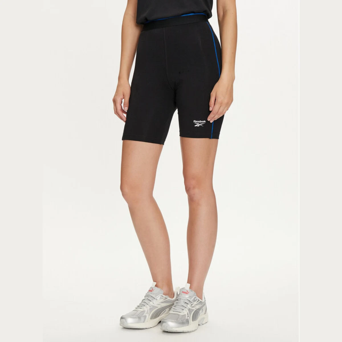 Reebok Športne kratke hlače Rie Bike Short 100037097 Črna Slim Fit · záber 2