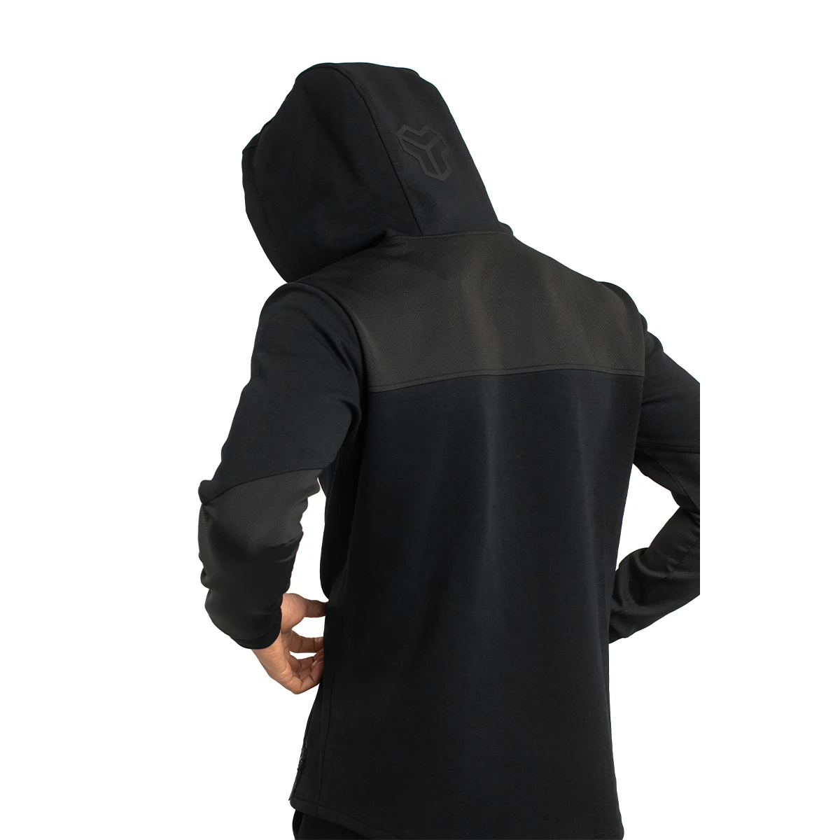 Jopa s kapuco Essential Zip Up Black - STRIX · záber 6