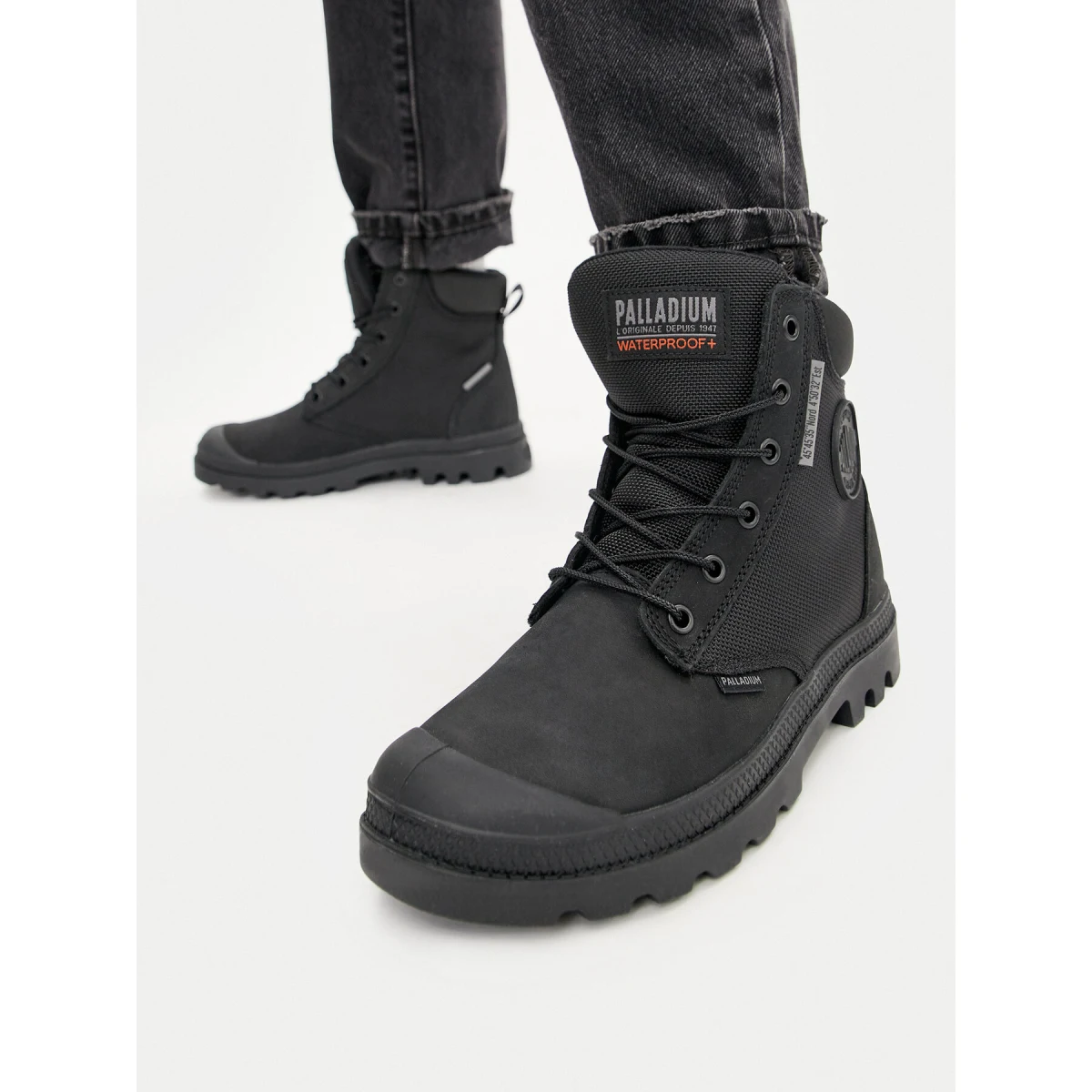 Pohodni čevlji Palladium Pampa Sc Wpn U-S 77235-010-M Črna - Velikost: 38 | Barva: čierna | Starostna skupina: Odrasli | Spol: Unisex · záber 2