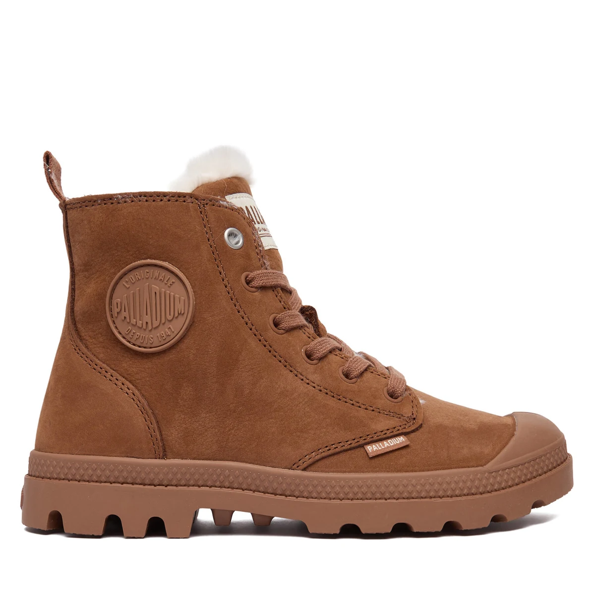 Pohodni čevlji Palladium Pampa Hi Zip Wl 95982-291-M Rjava · záber 2