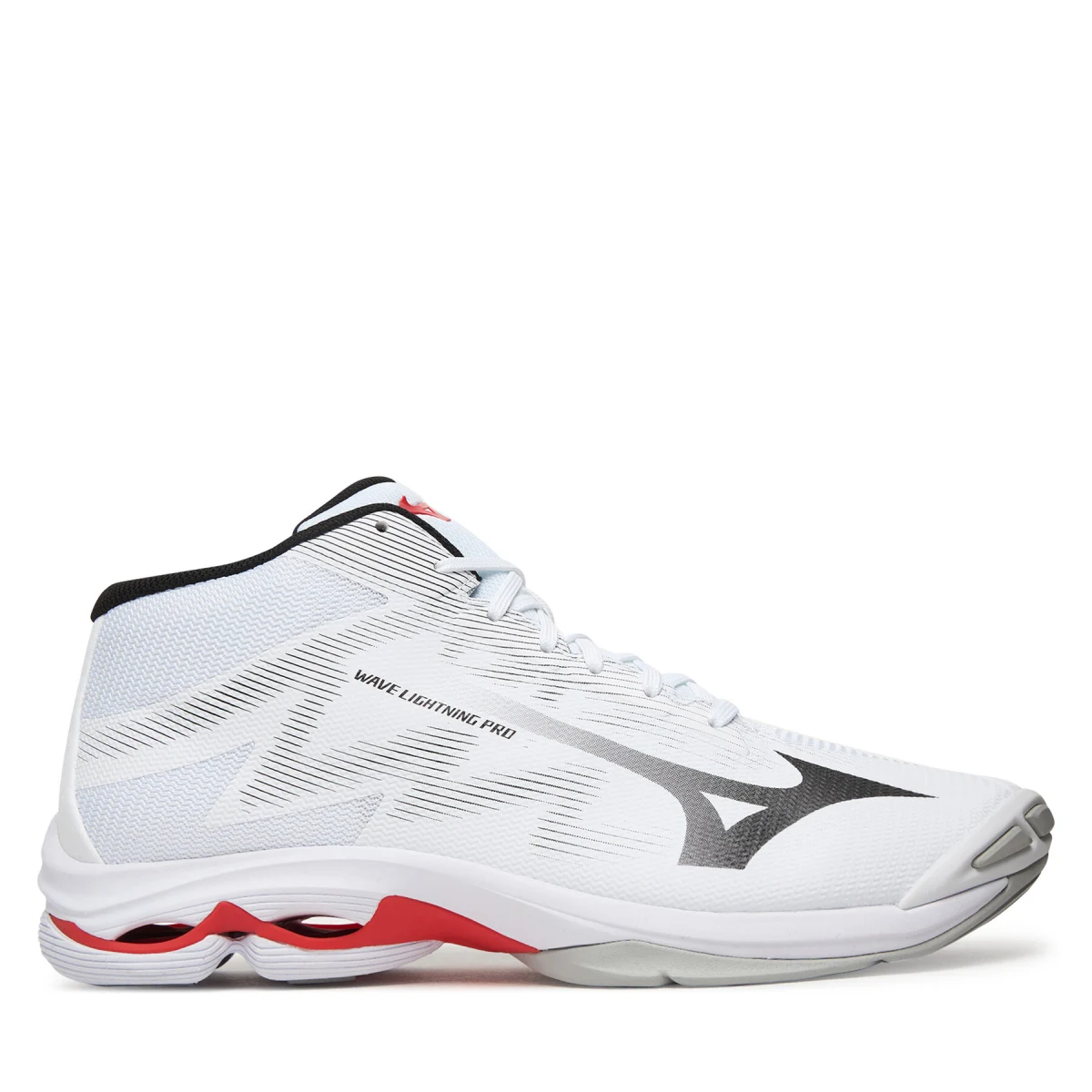 Čevlji za športe v zaprtih prostorih Mizuno Wave Lightning Pro Mid V1GA2665 59 Bela · záber 2