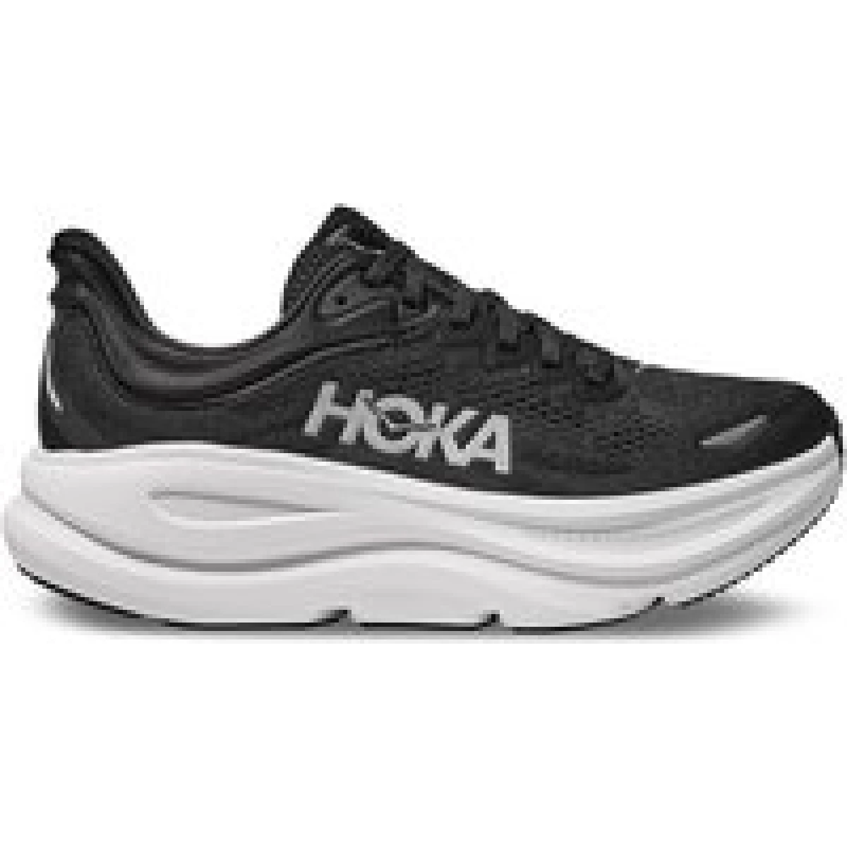 Hoka Tekaški čevlji Bondi 9 1162012 Črna - Velikost: 38 | Barva: čierna | Starostna skupina: Odrasli | Spol: Ženske · záber 4
