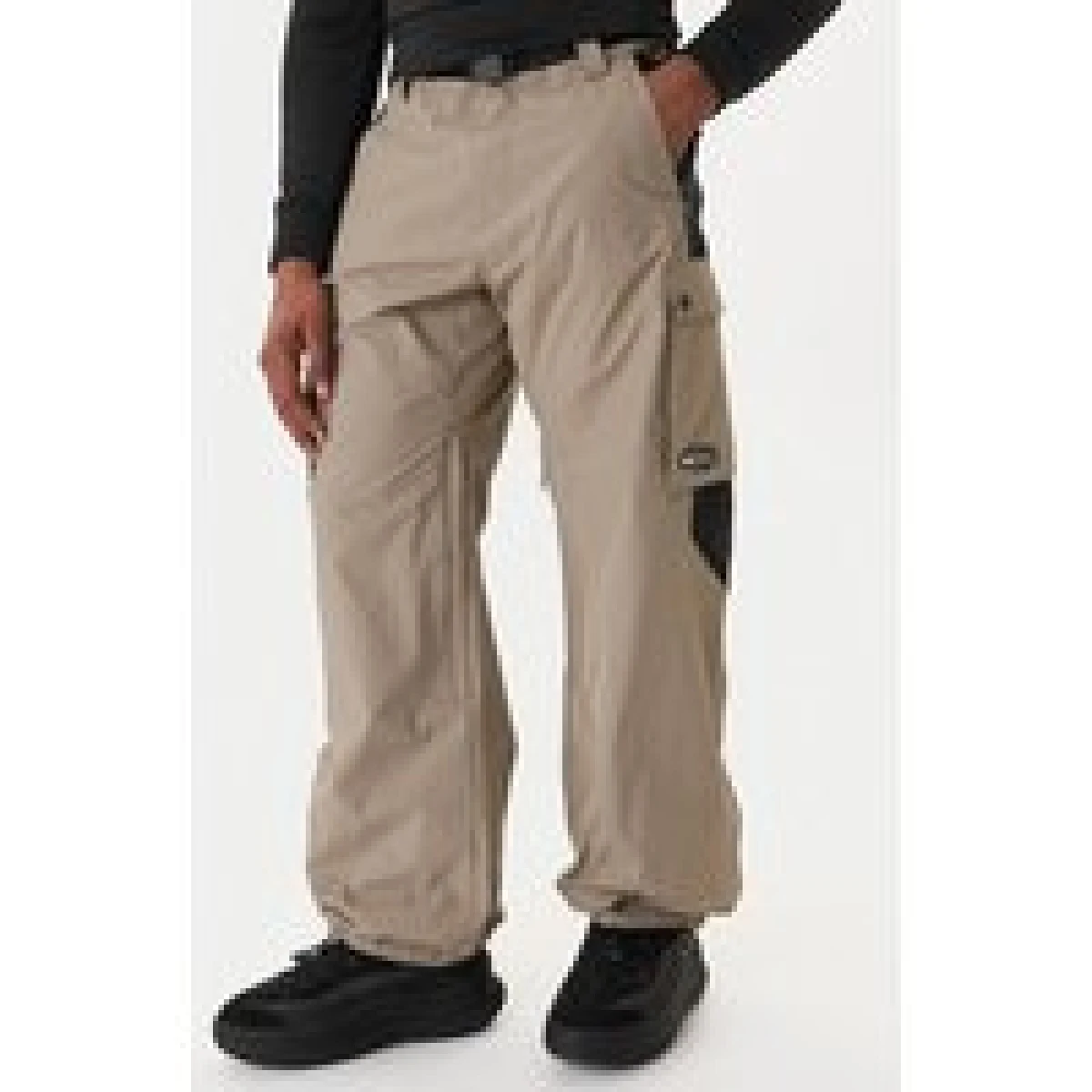 Quiksilver Smučarske hlače Snow Down Cargo EQYTP03231 Bež Relaxed Fit · záber 4