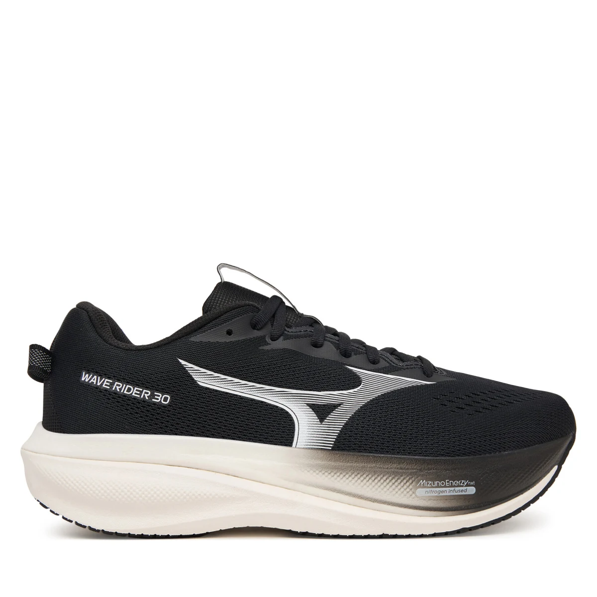 Mizuno Tekaški čevlji Wave Rider 30 J1GM2621 Črna - Velikost: 42,5 | Barva: čierna | Starostna skupina: Odrasli | Spol: Moški · záber 4